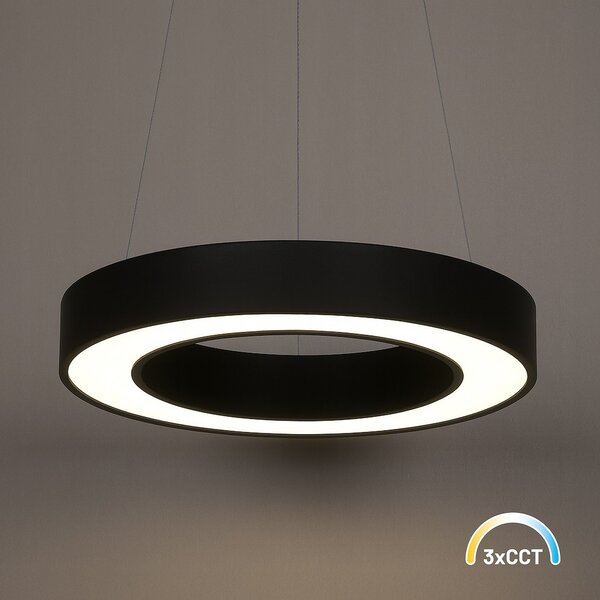 Závesné LED svietidlo Union, 1x LED 40w, 3000-6000k, b