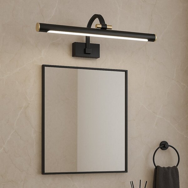 Nástenné LED svietidlo Vinci, 1x LED 12w, 4000k, (fi 40cm), b/g