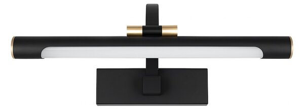 Nástenné LED svietidlo Vinci, 1x LED 12w, 4000k, (fi 40cm), b/g