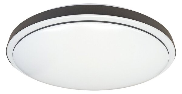 Stropné svietidlo Liria, 1x biele plastové tienidlo, (fi 39cm), b