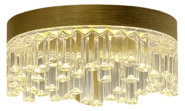 Nástenné LED svietidlo Preciosa, 1x LED 4w, 4000k, g