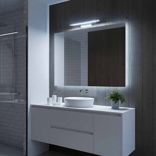 Nástenné LED svietidlo Klimt, 1x LED 8w, 3000-6000k, (40 cm), w