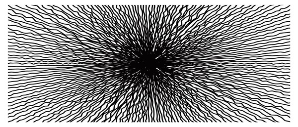 Obraz - Stred (120x50 cm)