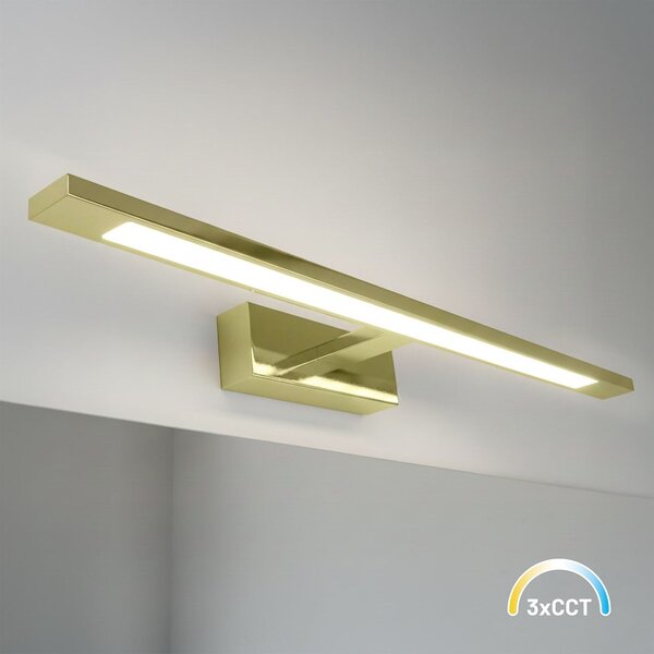 Nástenné LED svietidlo Klimt, 1x LED 12w, 3000-6000k, (60 cm), g
