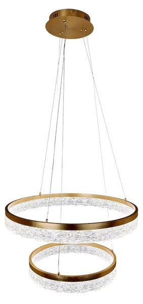 Závesné LED svietidlo Gala, 2x LED 54w, 4000k, g