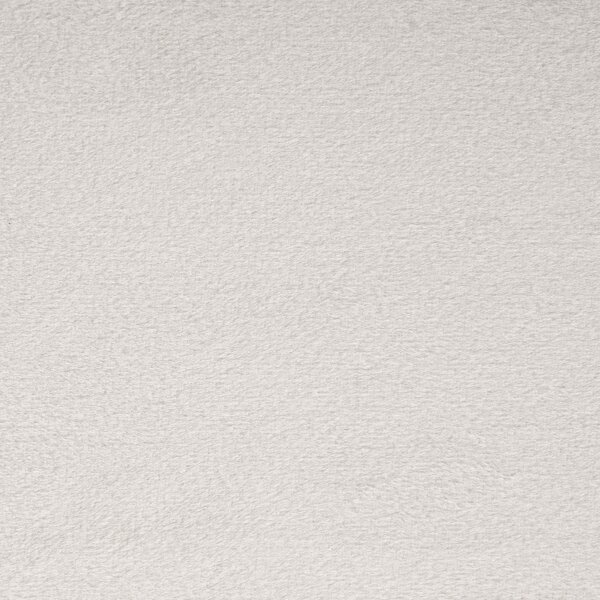 Posteľ krémová biela zamatové čalúnenie 120 x 200 cm kovové nohy s čelom a roštom moderný glamour štýl spálňa