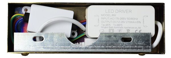 Nástenné LED svietidlo Klimt, 1x LED 12w, 3000-6000k, (60 cm), g