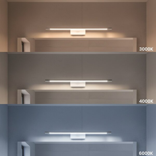 Nástenné LED svietidlo Klimt, 1x LED 12w, 3000-6000k, (60 cm), w