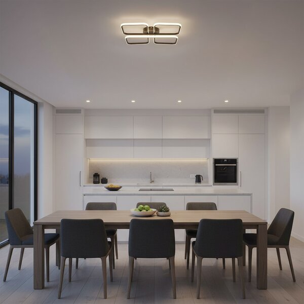 Stropné LED svietidlo Hidalgo, 1x LED 40w, 4000k, b