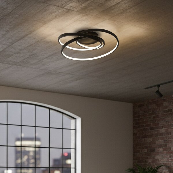 Stropné LED svietidlo Turner, 1x LED 32w, 4000k, b