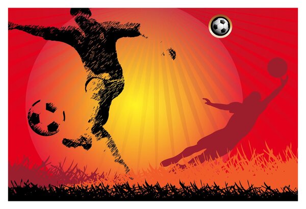 Obraz - Futbal (90x60 cm)