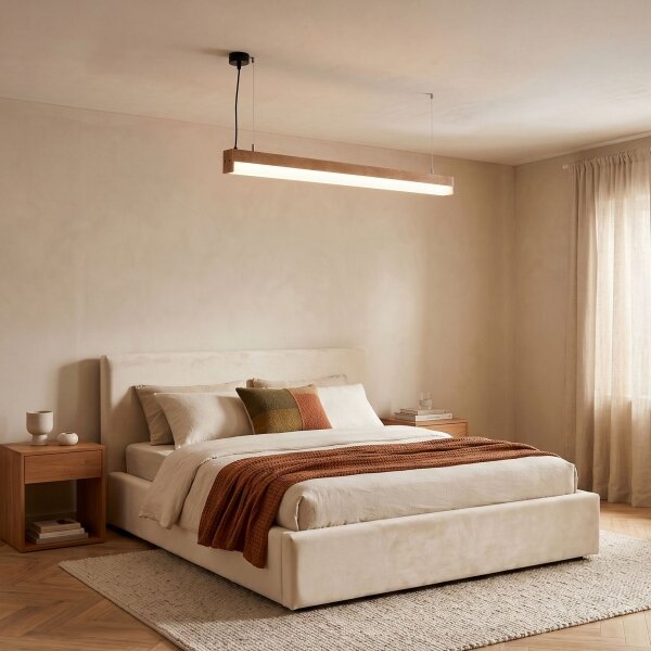 BRILAGI - LED luster na lane GARDALINE LED/100W/230V dub