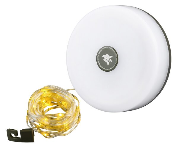 Solárna LED svetelná reťaz Mira, 3000k