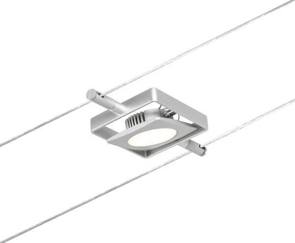Paulmann 94420 - SADA 5xLED/4,5W Kompletný lankový systém MAC 230V matný chróm