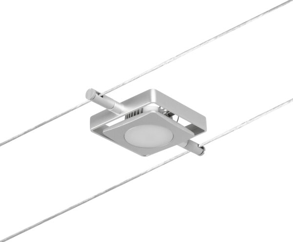 Paulmann 94420 - SADA 5xLED/4,5W Kompletný lankový systém MAC 230V matný chróm