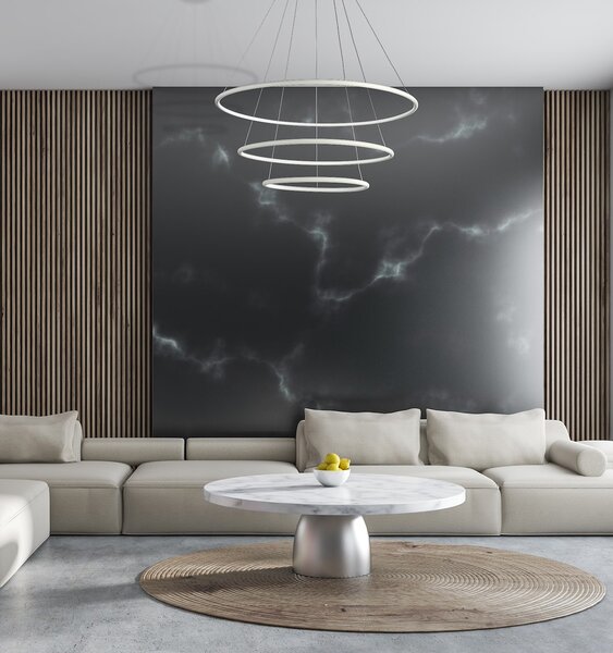Závesné LED svietidlo Orion, 3x LED 99w, 3000k, w