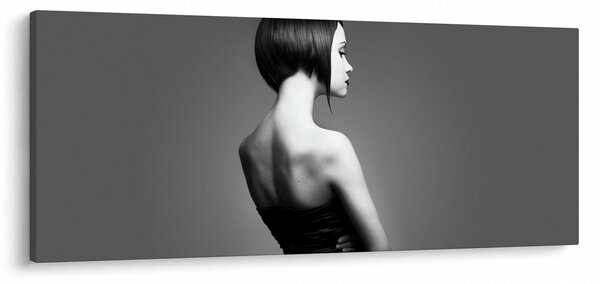 Obraz elegantnej ženy (120x50 cm)