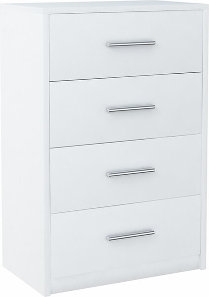Komoda BODO 60cm 4S WHITE 4 zásuvková polica