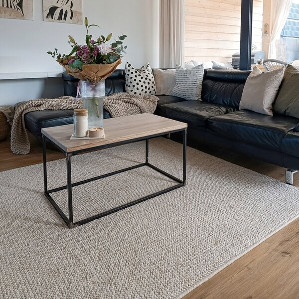 BT Carpet , Kusový koberec Wolly 102843, 60x90, biela, obývacia izba