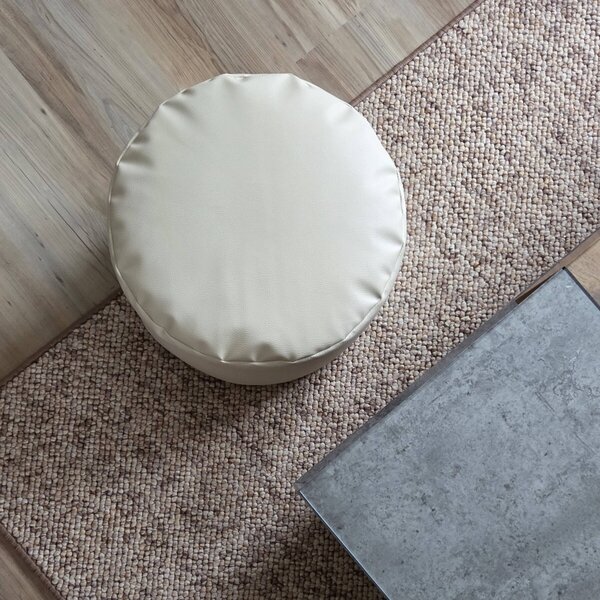 Praktik home Sedací vak RELAX POUF beige - 25 x 45 cm cm