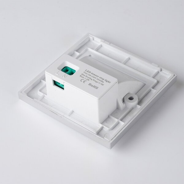 Brilagi - LED schodové svietidlo so snímačom STEP LIGHT LED/1,5W/230V IP44 strieborné