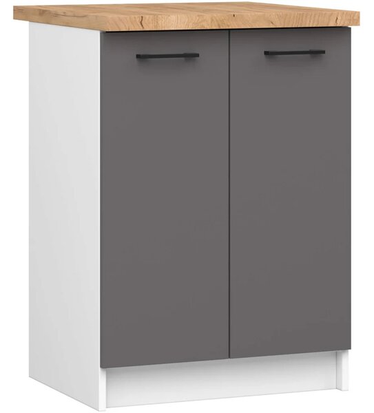 Kuchynská doska VERMINA - 60x60x3, 2 cm, dub craft