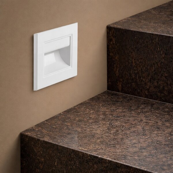 Brilagi - LED schodiskové svietidlo STEP LIGHT LED/1,5W/230V IP44 biele