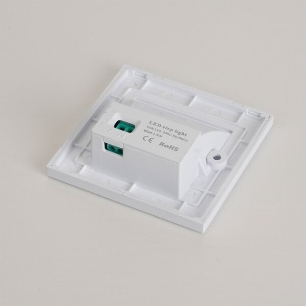 Brilagi - LED schodiskové svietidlo STEP LIGHT LED/1,5W/230V IP44 biele