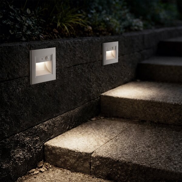 Brilagi - LED schodiskové svietidlo so senzorom STEP LIGHT LED/1,5W/230V IP44 biele