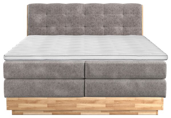BOXSPRINGOVÁ POSTEĽ, 160/200 cm, béžová - Online Only spálne, Online Only