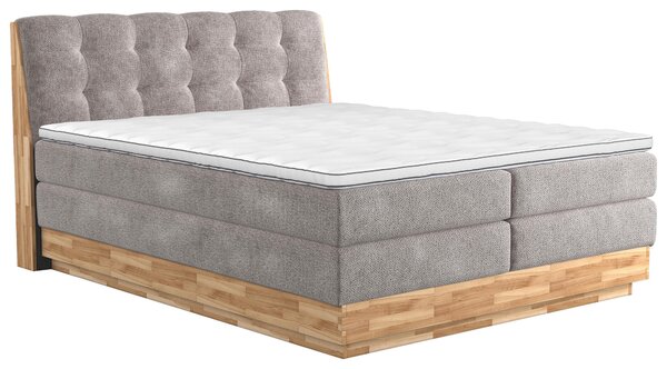 BOXSPRINGOVÁ POSTEĽ, 160/200 cm, béžová - Online Only spálne, Online Only