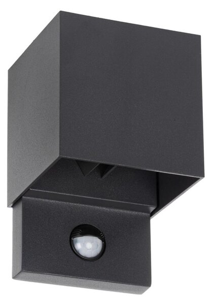 Kanlux 28994 - LED vonkajšie nástenné svietidlo so senzorom REKA LED/7W/230V IP54 antracit