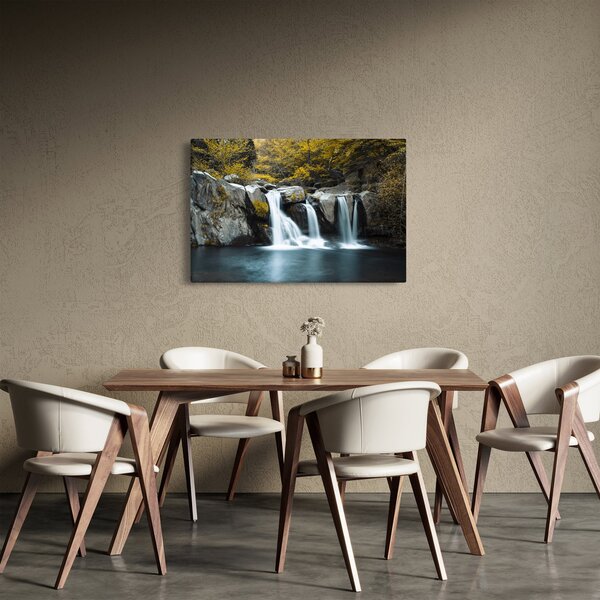 Obraz - Vodopády, Lushan, Čína (90x60 cm)