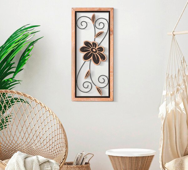 NÁSTENNÁ DEKORÁCIA 26/60/2,5 cm - Dekorácie na stenu, Online Only