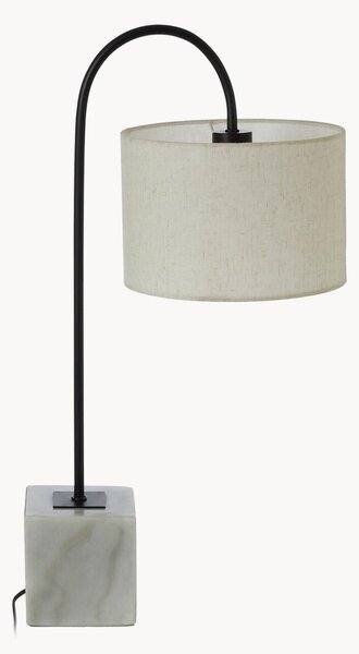 Ľanová stolová lampa Murdoch