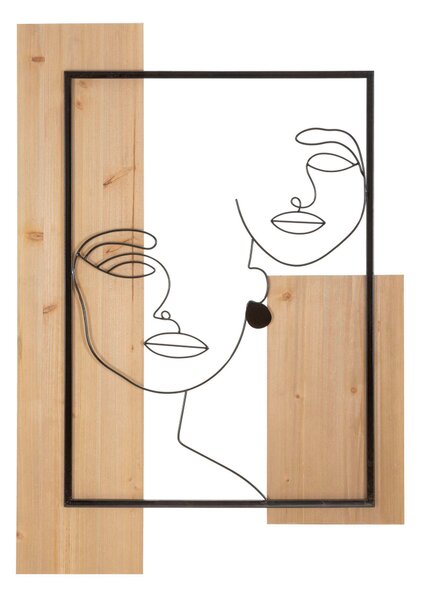 NÁSTENNÁ DEKORÁCIA 63.5/90/2 cm - Dekorácie na stenu, Online Only