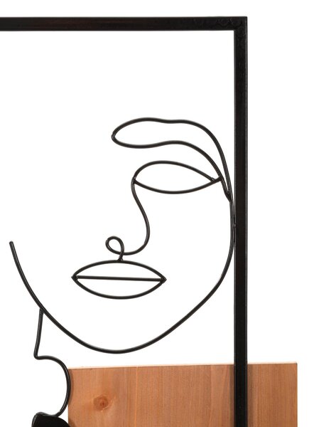 NÁSTENNÁ DEKORÁCIA 63.5/90/2 cm - Dekorácie na stenu, Online Only