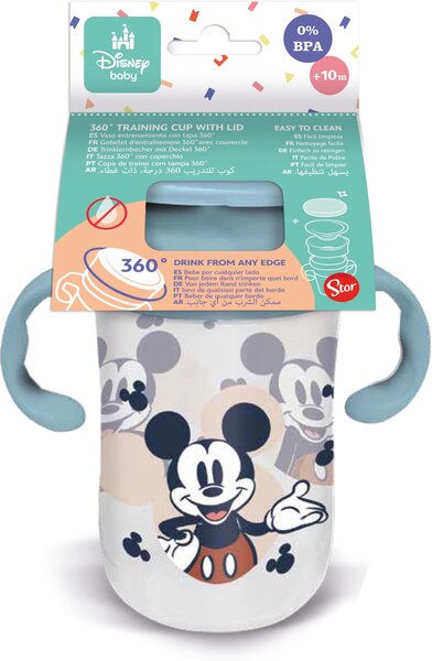 Trénovací hrnček s ušami 395ml MICKEY
