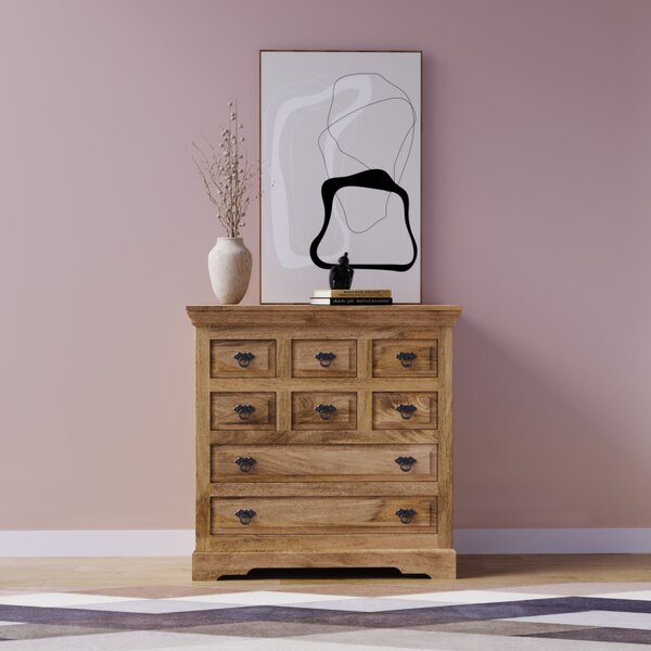 Komoda Guru 90x90x45 indický masív mango