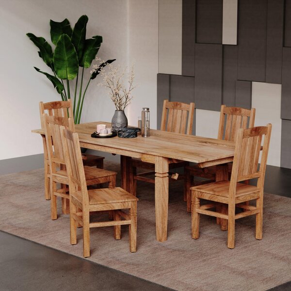 Rozkladací stôl Guru 140/220x90 z mangového dreva