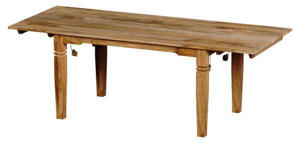 Rozkladací stôl Guru 140/220x90 z mangového dreva