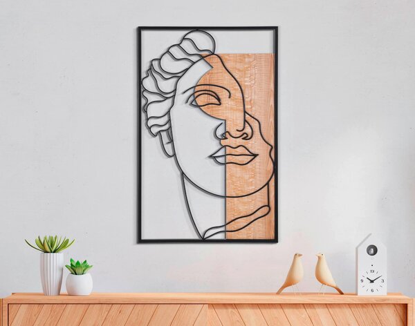 NÁSTENNÁ DEKORÁCIA 50/80/2 cm - Dekorácie na stenu, Online Only