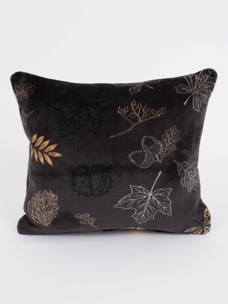 Obliečka na vankúš mikroplyš 40 × 40 cm – Jesenná elegancia