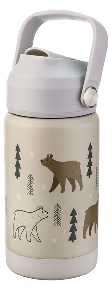 Nerezová termoska s náustkom KITCHISIMO 370ml medvedík