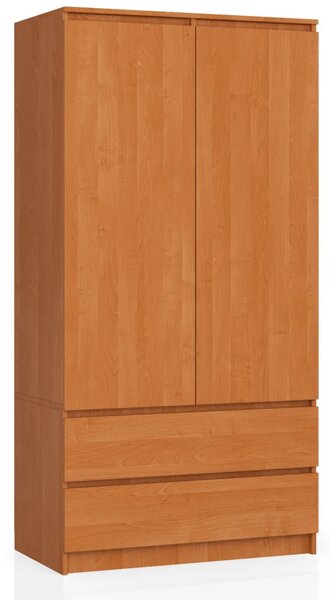 Šatníková skriňa so šuplíkmi 90 cm LOTA - jelša