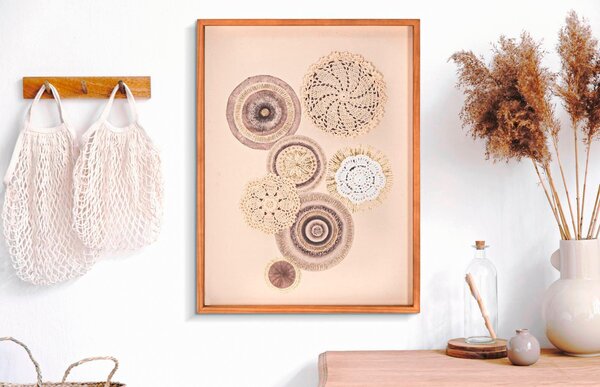 NÁSTENNÁ DEKORÁCIA 45/60/3.2 cm - Dekorácie na stenu, Online Only