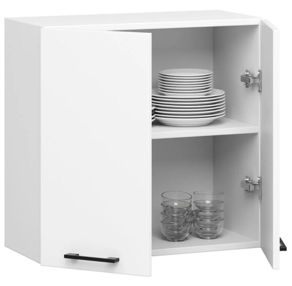 Závesná kuchynská skrinka 60 cm VERMINA - biela