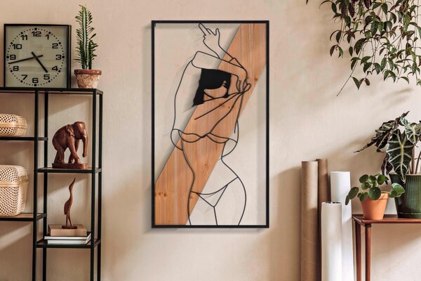 NÁSTENNÁ DEKORÁCIA 50/90/2 cm - Dekorácie na stenu, Online Only