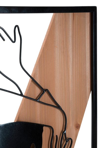 NÁSTENNÁ DEKORÁCIA 50/90/2 cm - Dekorácie na stenu, Online Only