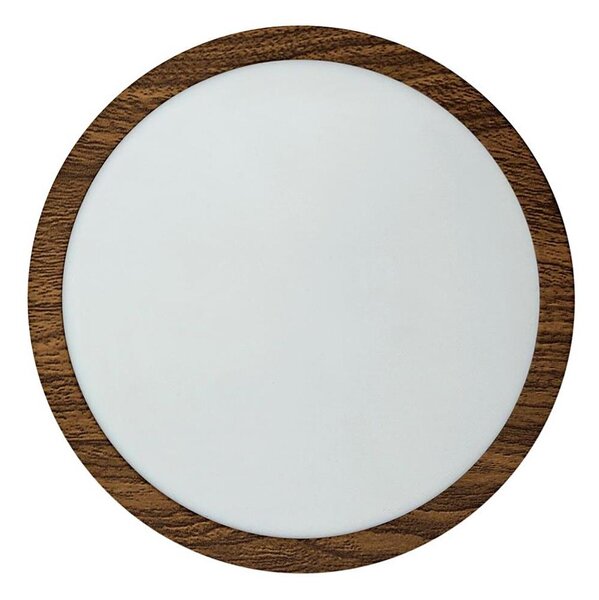 LED Stropné svietidlo RING LED/18W/230V 4200K pr. 21 cm hnedá